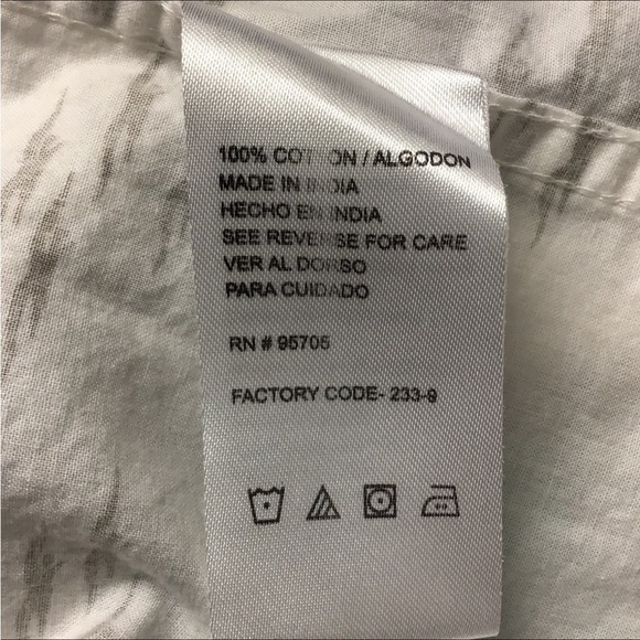 Plugg Mens Short Sleeve Button Down Casual Shirt, White, size S - Picture 7 of 13